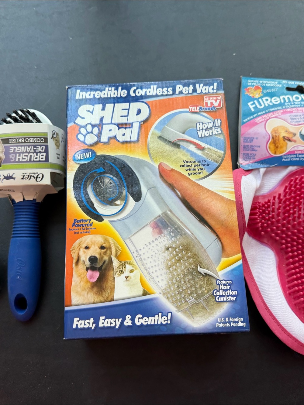 Oster and Shed Pal Pet Cat Grooming Tool Bundle Brand New!